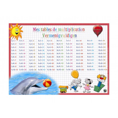 Educatieve speelse onderlegger