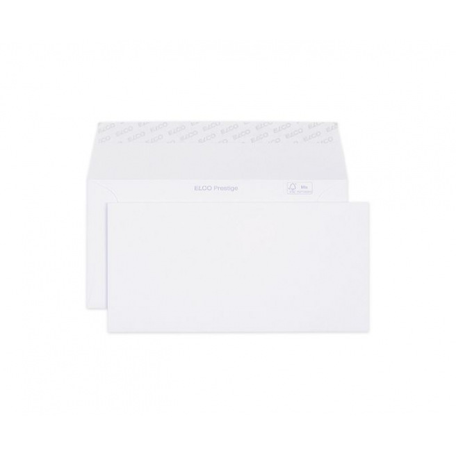 Enveloppes blanches Elco PRESTIGE C5/6 américaines - paquet de 25 Enveloppes blanches Elco PRESTIGE C5/6 américaines - paquet de 25