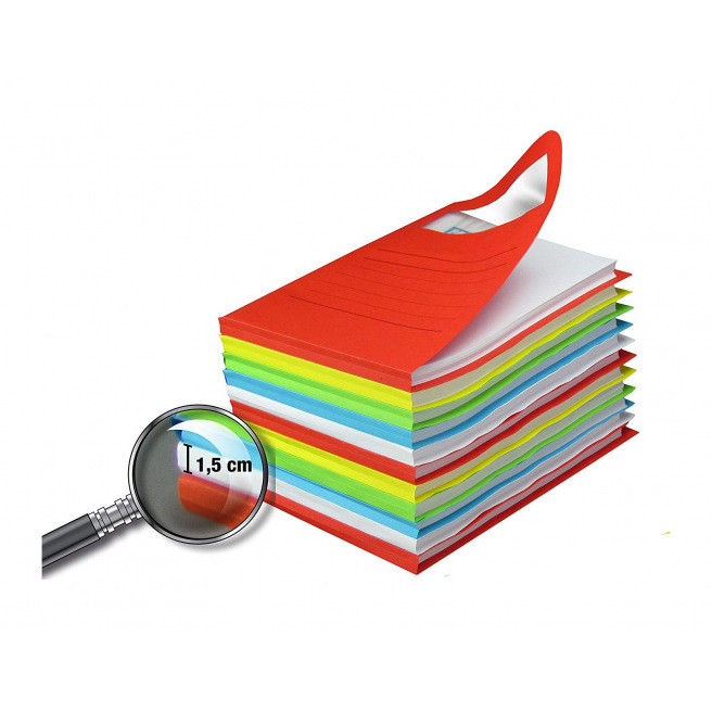 Elco ORDO VOLUMINO venstervel - pakket van 10 - kleurenassortiment Elco ORDO VOLUMINO venstervel - pakket van 10 - kleurenassortiment