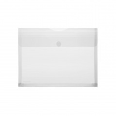 Pochette enveloppe à soufflet FolderSys en plastique - fermeture velcro - A4 Pochette enveloppe à soufflet FolderSys en plastique - fermeture velcro - A4