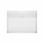 Pochette enveloppe à soufflet FolderSys en plastique - fermeture velcro - A4