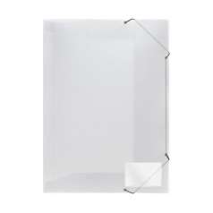 Map met flappen en elastieken van FolderSys in plastic - A3 Map met flappen en elastieken van FolderSys in plastic - A3