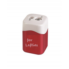 Potloodslijper M+R VOOR LINKSHANDIGEN - 2 gaten - voor linkshandigen Potloodslijper M+R VOOR LINKSHANDIGEN - 2 gaten - voor linkshandigen