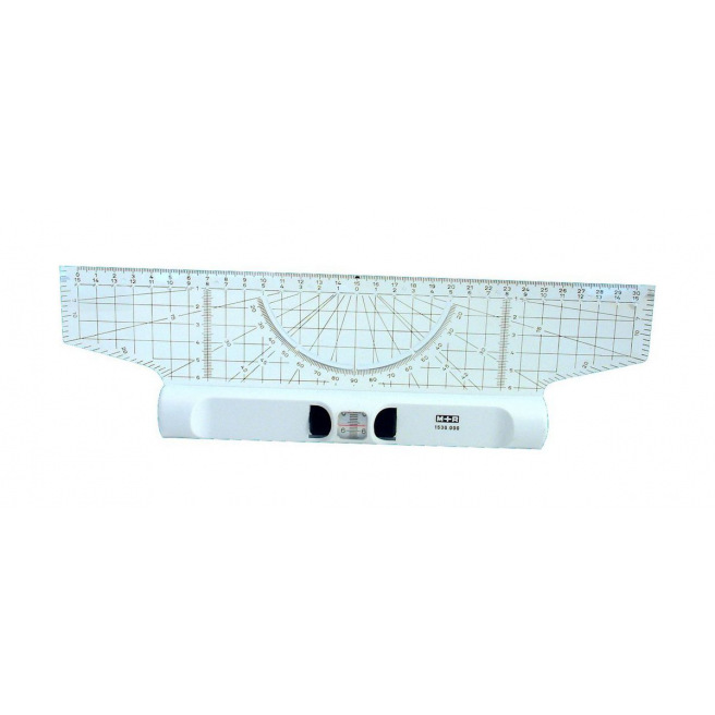M+R plastic liniaal - 30 cm