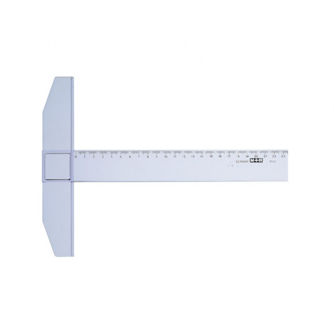 Plastic T-liniaal M+R - 60 cm