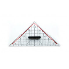 Equerre de dessin technique M+R - 32 cm avec poignée Equerre de dessin technique M+R - 32 cm avec poignée