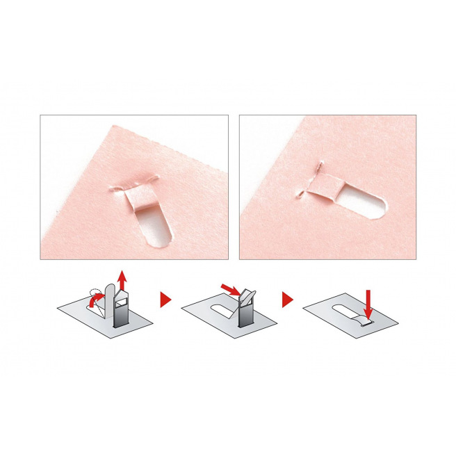 Nietmachine zonder nietjes PLUS Japan - 5 vellen