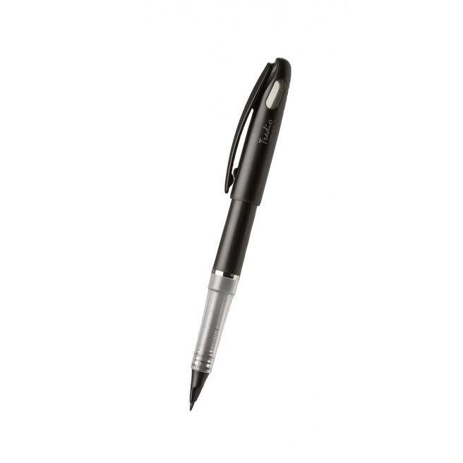Pentel TRADIO vulpen - medium punt - zwart