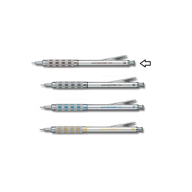 Pentel GRAPHGEAR 1000 vulpotlood Pentel GRAPHGEAR 1000 vulpotlood