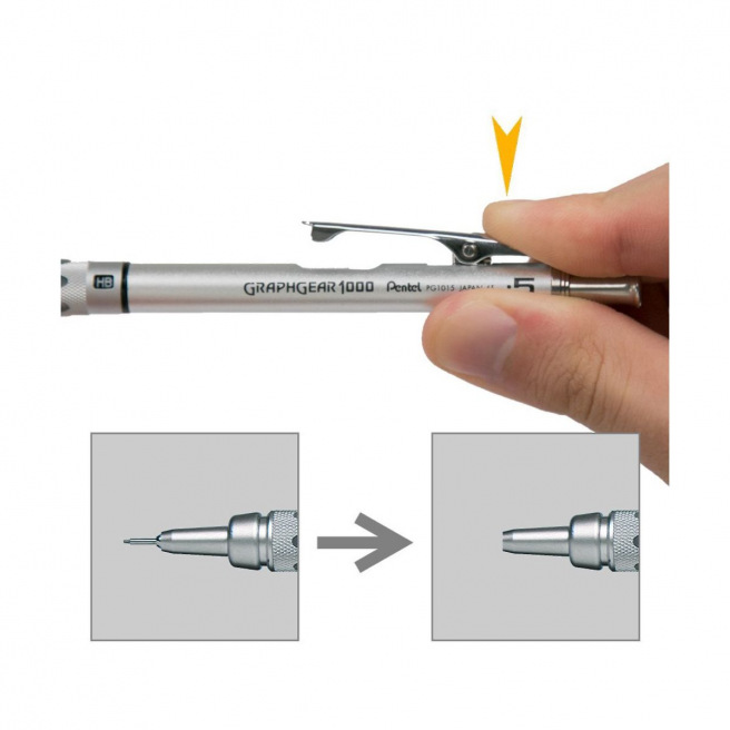 Porte-mines Pentel GRAPHGEAR 1000