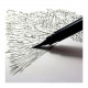 Pentel POCKET BRUSH penborstel - zwart