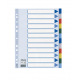 Neutrale tabbladverdelers - gekleurd plastic