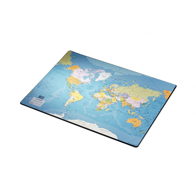 Esselte wereldkaart bureaulegger - 54 x 41 cm Esselte wereldkaart bureaulegger - 54 x 41 cm