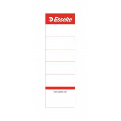 Etiquette en carton pour dos de classeur Esselte Etiquette en carton pour dos de classeur Esselte