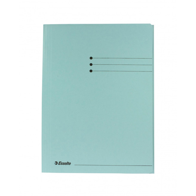 Farde à 3 rabats Esselte A4 en carton 275 g