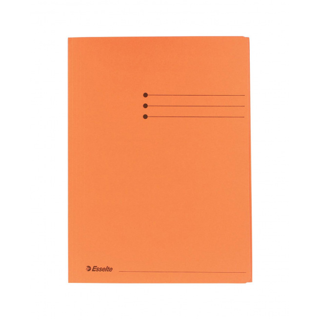 Esselte A4 kartonnen map met 3 kleppen, 275 g Esselte A4 kartonnen map met 3 kleppen, 275 g