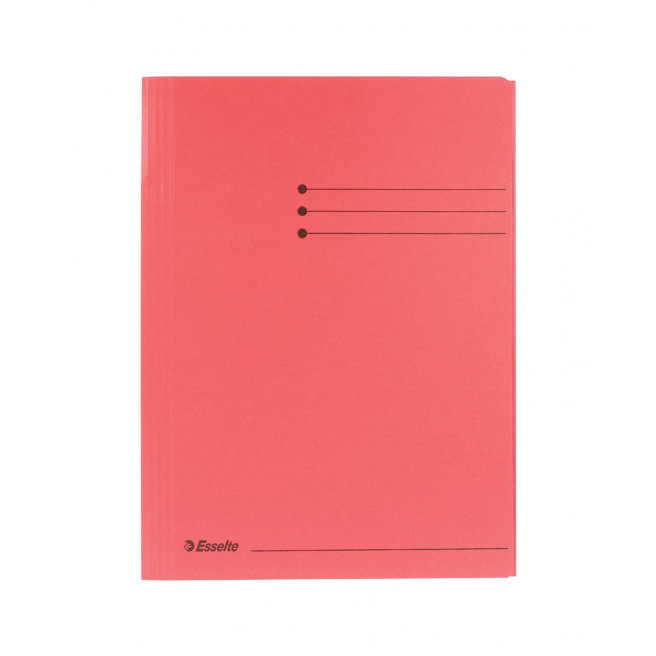 Esselte A4 kartonnen map met 3 kleppen, 275 g Esselte A4 kartonnen map met 3 kleppen, 275 g