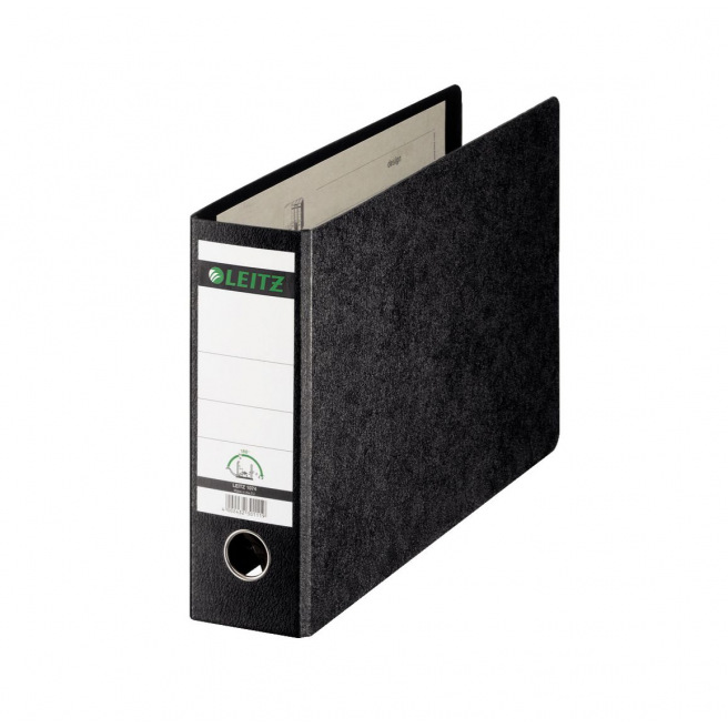 Classeur à levier Leitz 180° en carton marbré - dos 8 cm