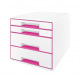Leitz WOW Sorteerblok - 4 lades