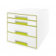 Leitz WOW Sorteerblok - 4 lades