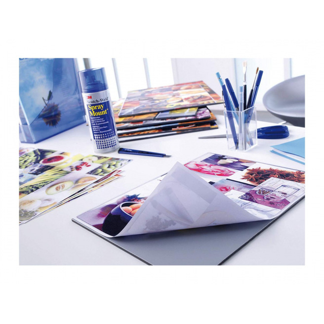 Colle en bombe repositionnable transparente 3M MOUNT Colle en bombe repositionnable transparente 3M MOUNT