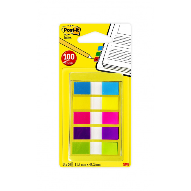 Index Post-it CLASSIC - 12 mm Index Post-it CLASSIC - 12 mm