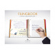 Oxford International FILINGBOOK spiraalnotitieboek - A4+ - geruit 5 x 5 mm