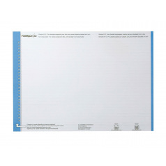 Planche d'étiquettes pour dossiers suspendus Elba N°0 - pour tiroir Planche d'étiquettes pour dossiers suspendus Elba N°0 - pour tiroir