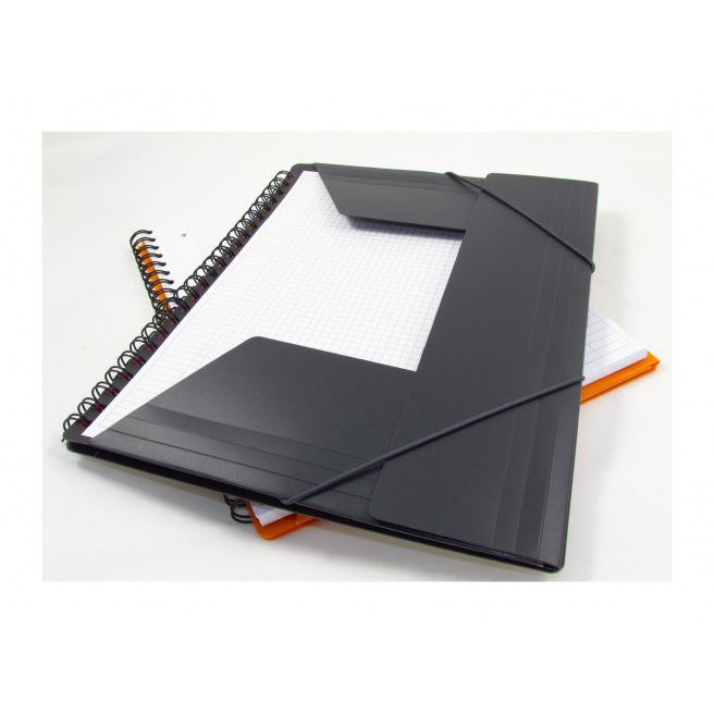 Oxford International MEETINGBOOK spiraalblok - geruit 5 x 5 mm Oxford International MEETINGBOOK spiraalblok - geruit 5 x 5 mm