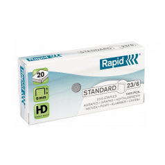 23/6 nietjes - doos van 1000