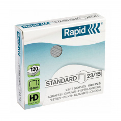 Agrafes 23/15 - boîte de 1000 Agrafes 23/15 - boîte de 1000