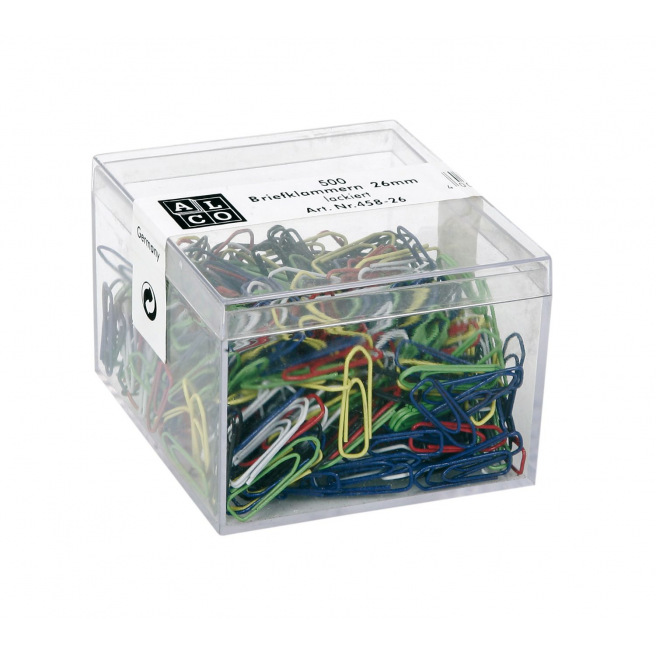 Attache-tout en acier recouvert de plastique de couleur Attache-tout en acier recouvert de plastique de couleur