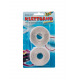Zelfklevende klittenband strips 2 cm x 2 m - blisterverpakking van 2