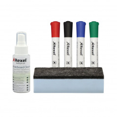 Schoonmaakset voor whiteboards