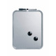 Zilveren magnetisch bord Nobo - 36 x 28 cm