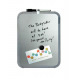 Zilveren magnetisch bord Nobo - 36 x 28 cm