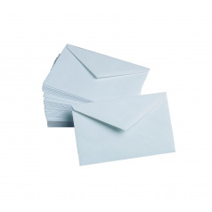 Enveloppes blanches Gallery - 9 x 14 cm - paquet de 50 Enveloppes blanches Gallery - 9 x 14 cm - paquet de 50