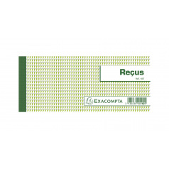 Carnet à souche de 50 REÇUS Exacompta
