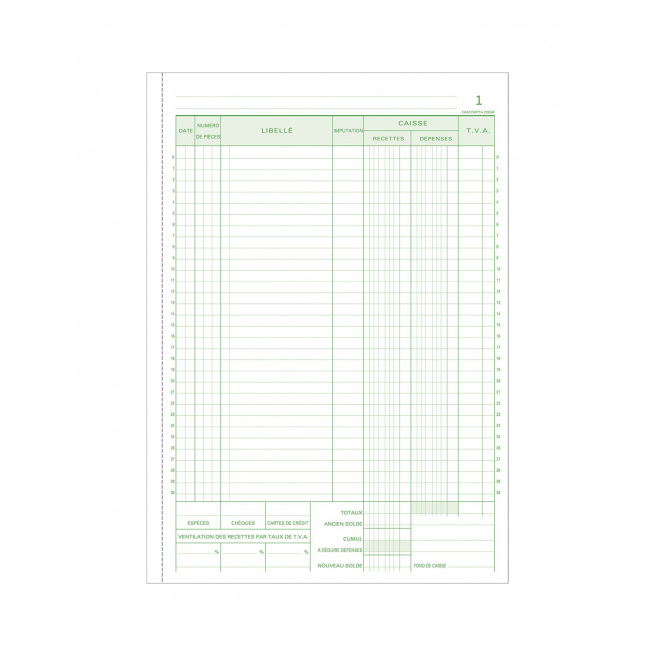 Manifold 50 zelfkopiërende vellen Exacompta Manifold 50 zelfkopiërende vellen Exacompta