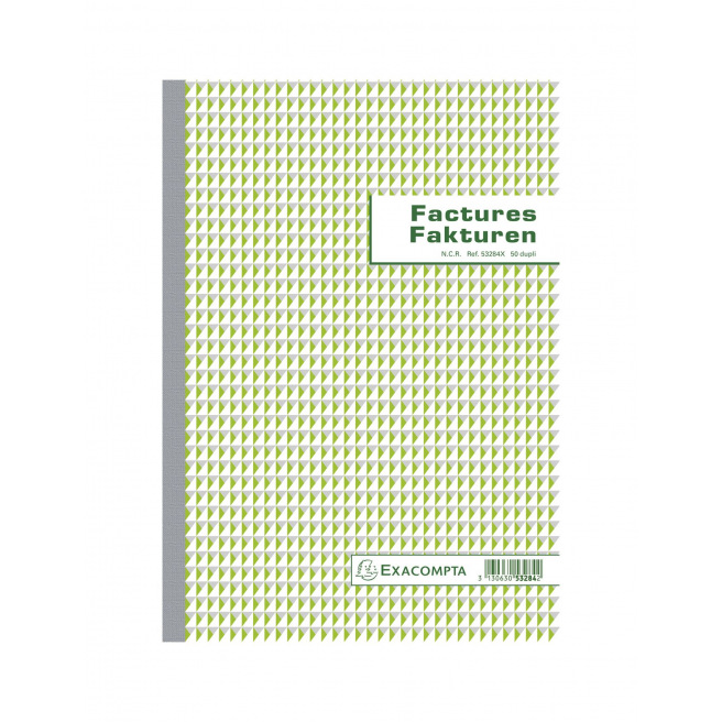 Manifold 50 zelfkopiërende vellen Exacompta Manifold 50 zelfkopiërende vellen Exacompta