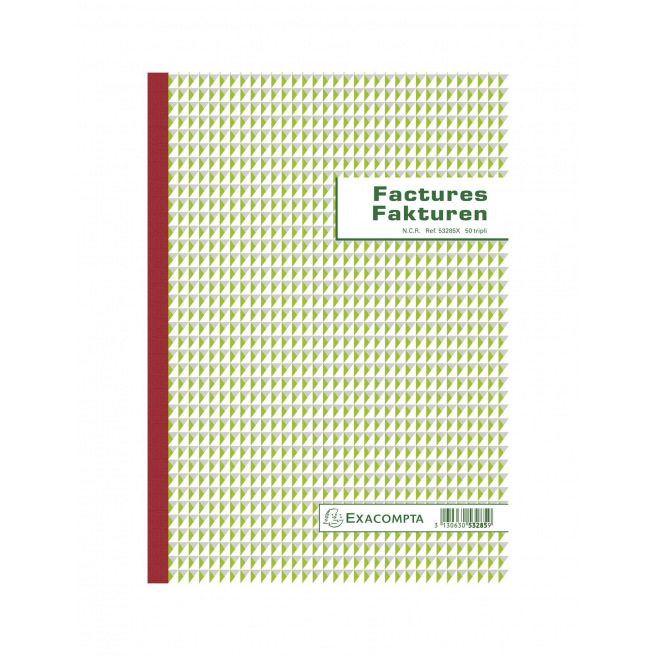 Manifold 50 zelfkopiërende vellen Exacompta Manifold 50 zelfkopiërende vellen Exacompta