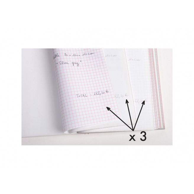 Order book 50 feuillets autocopiants Exacompta