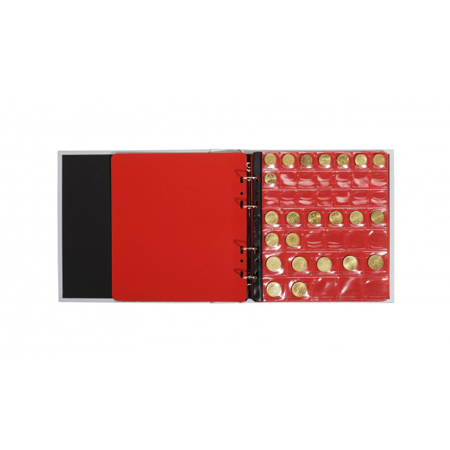 Classeur numismatique Exacompta - 24,5 x 25 cm