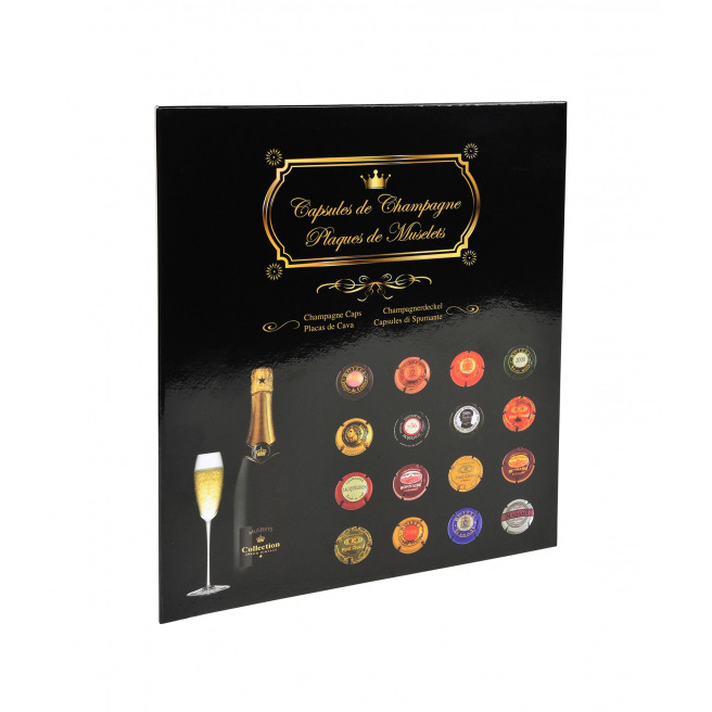 Album Exacompta COLLECTIE CHAMPAGNE CAPSULES - 29 x 32,5 cm Album Exacompta COLLECTIE CHAMPAGNE CAPSULES - 29 x 32,5 cm