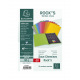 Onderhemden Exacompta ROCK"S van 80 g papier - A4