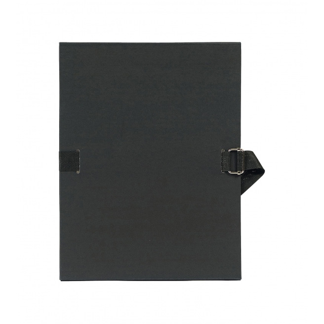 Rekbare Exacompta A4 map met riem - karton Rekbare Exacompta A4 map met riem - karton