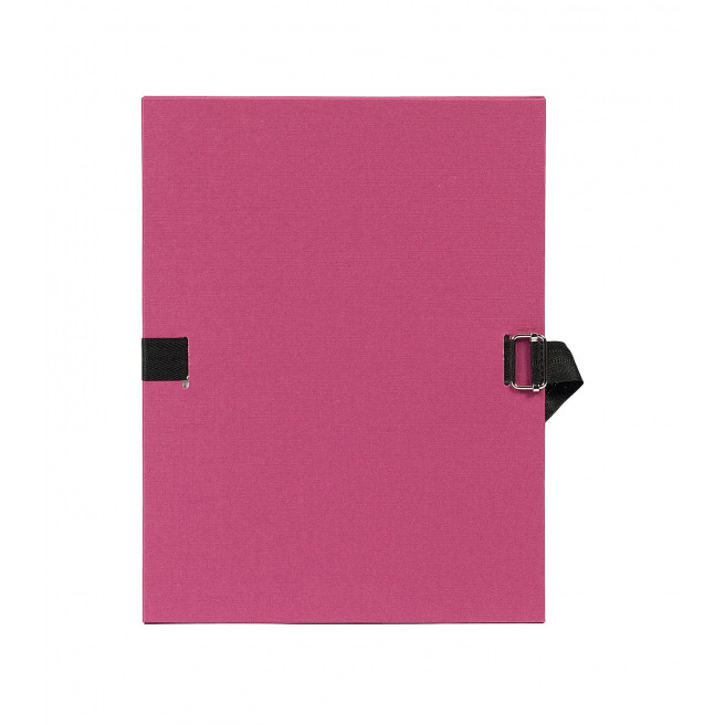 Rekbare Exacompta A4 map met riem - karton Rekbare Exacompta A4 map met riem - karton