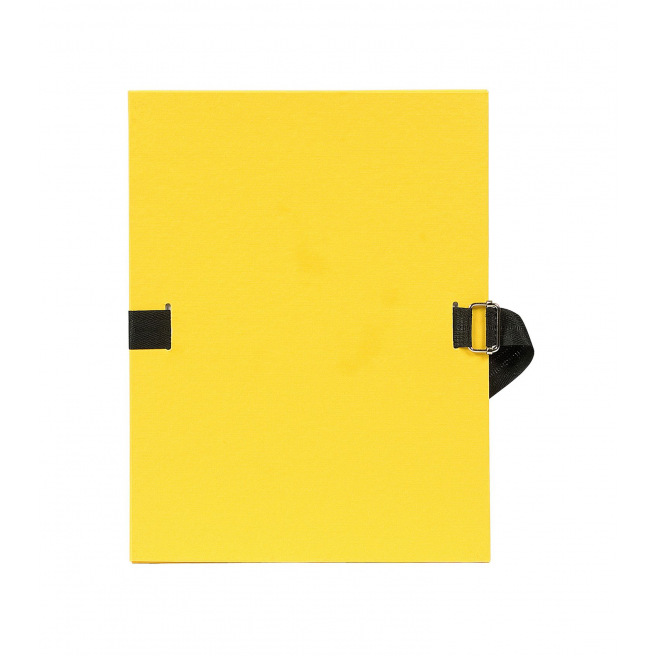 Rekbare Exacompta A4 map met riem - karton Rekbare Exacompta A4 map met riem - karton