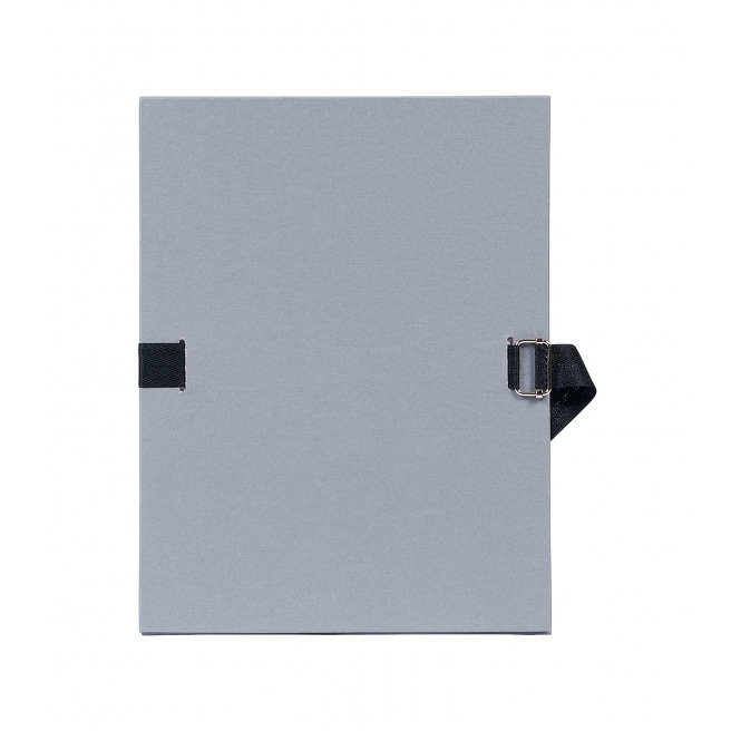 Rekbare Exacompta A4 map met riem - karton Rekbare Exacompta A4 map met riem - karton