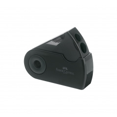 Faber-Castell TWIN SLEEVE puntenslijper - 2-gaats Faber-Castell TWIN SLEEVE puntenslijper - 2-gaats